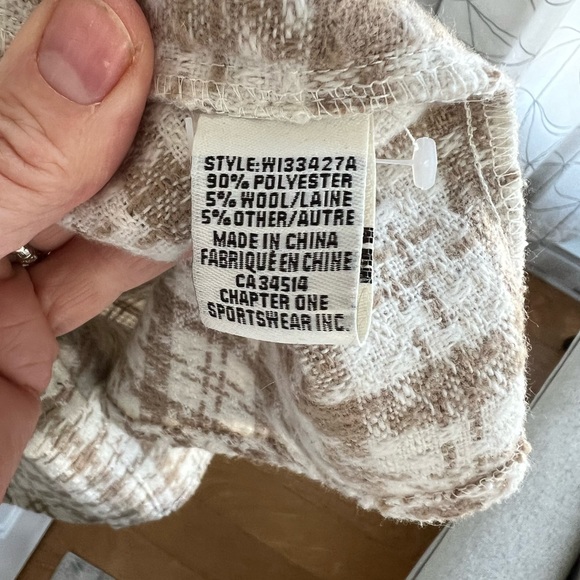 Tweed shacket like new - Picture 8 of 12